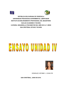 repùblica bolivariana de venezuela universidad pedagogica