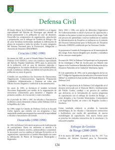 Defensa Civil - Ejército de Nicaragua