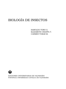 Insectos - Ediciones Universitarias de Valparaíso PUCV
