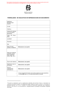 formulario de solicitud de reproduccion de documento