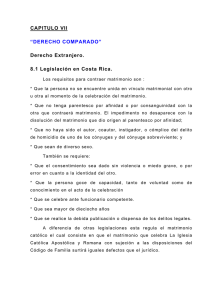 CAPITULO VII “DERECHO COMPARADO” Derecho Extranjero. 8.1