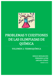 PROBLEMAS Y CUESTIONES DE LAS OLIMPIADAS DE QUÍMICA