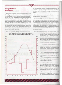 Geografía de Archena. Por José Miguel Abad González