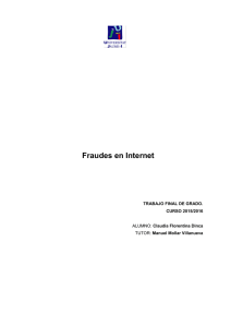 Fraudes en Internet