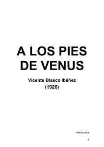 a los pies de Venus - Biblioteca Digital