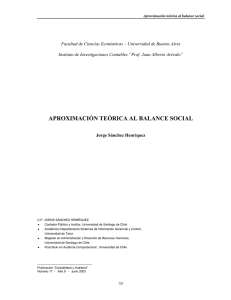 aproximacion al balance social - Biblioteca Digital de la Facultad de