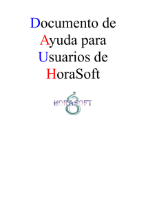 Ayuda de HoraSoft, Versión 8.x.x
