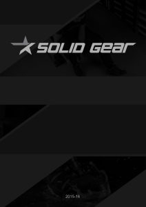 descargar Catálogo Solid Gear 2016