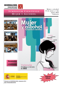 Mujer y alcohol Symposium 2012, Segunda