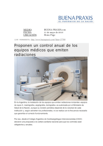 BUENA PRAXIS.com 31-5-16 Radioprotección