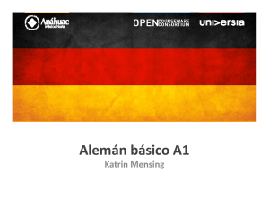 Alemán básico A1