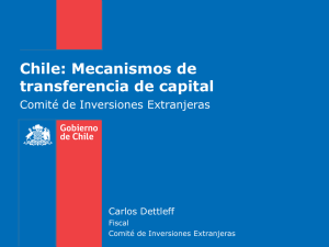 Chile: Mecanismos de transferencia de capital