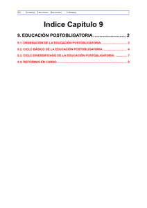 9. Educación Postobligatoria