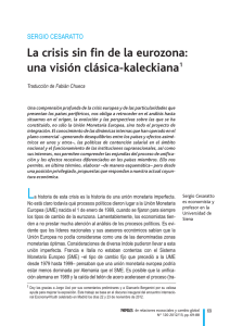 La crisis sin fin de la eurozona