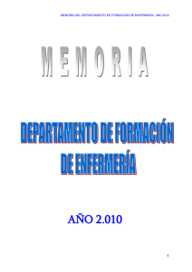memoria 2010 - Hospital Universitario Central de Asturias