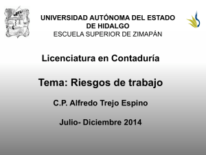 Diapositiva 1 - Universidad Autónoma del Estado de Hidalgo