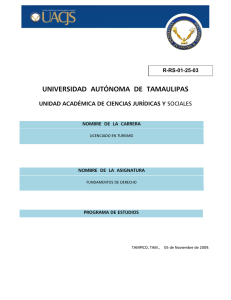 universidad autónoma de tamaulipas unidad académica de ciencias