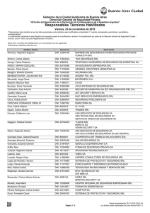 Responsables T&eacute;cnicos Habilitados