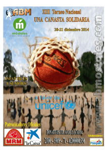 dossier torneo mostoles - Escuelas Baloncesto Albacete