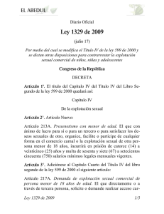 Ley 1329 de 2009