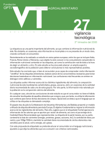 Agri-food sector ( 169.67 Kb) - Oficina Española de Patentes y Marcas