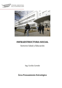 sector educación - Cámara Argentina de la Construcción