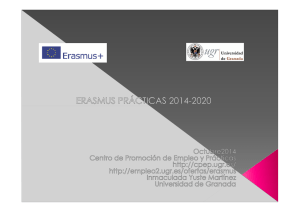 Erasmus Practicas Centro de Promoción de