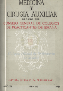 Junio 1951 en PDF - CODEM. Ilustre Colegio Oficial de Enfermería