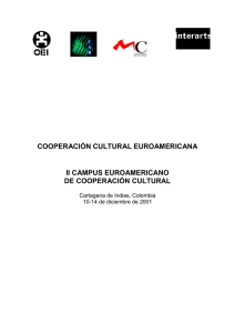 cooperación cultural euroamericana ii campus euroamericano