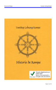 Lobsang Rampa, Tuesday - 05 -Historia de Rampa _en proceso…