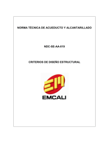 NDC-SE-AA-019- Criterios de diseño estructural