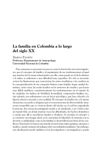 La Familia en Colombia en el Siglo XX: Transformaciones y Din&aacute;micas