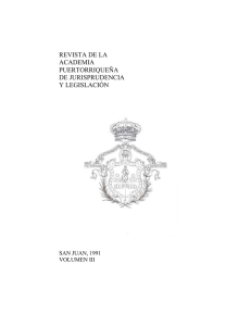 Revista Volumen III - Academia Puertorriqueña de Jurisprudencia y