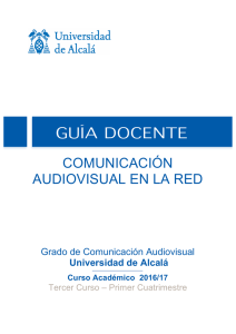 641027 OPT. Comunicación Audiovisual en la Red 15-16