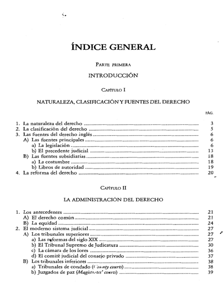 INDICE GENERAL