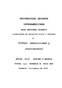 UNIVERSIDAD ABIERTA INTERAMERICANA TITULO