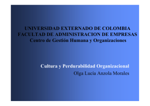 UNIVERSIDAD EXTERNADO DE COLOMBIA FACULTAD DE