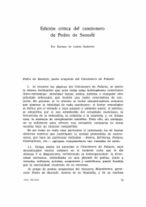 Edición crítica del cancionero de Pedro de Santafé