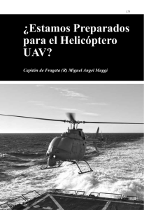 ¿Estamos Preparados para el Helicóptero UAV?