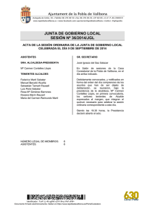 junta de gobierno local sesión nº 36/2014/jgl