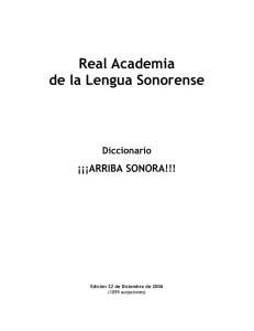 Real Academia de la Lengua Sonorense