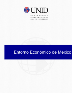 Entorno Económico de México