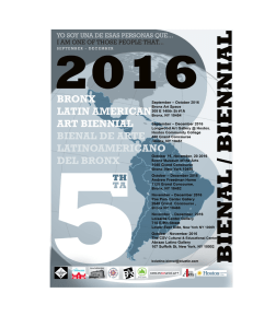 5th Latin American Art Biennia espanolI