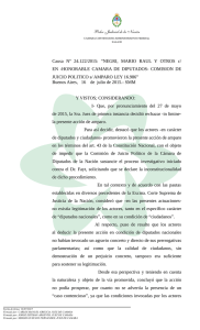 Poder Judicial de la Nación Causa Nº 24.122/2015: “NEGRI, MARIO