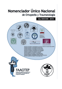 ms - Asociación Argentina de Ortopedia y Traumatología