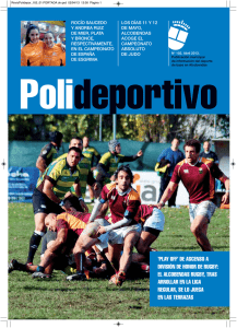 `play off` de ascenso a división de honor de rugby: el alcobendas