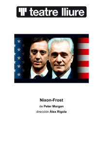 Nixon-Frost - Teatre Lliure
