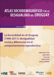 Fascículo 3 - La fecundidad en el Uruguay