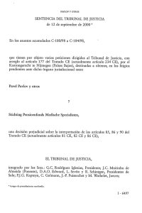 SENTENCIA DEL TRIBUNAL DE JUSTICIA de 12 de