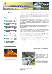Informativo Nº02 - Ministerio de Energía y Minas